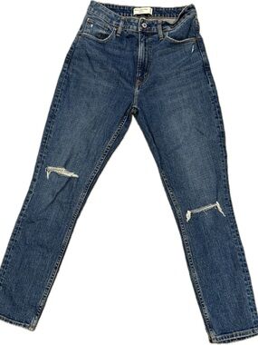 Abercrombie & Fitch The Skinny High-Rise Jeans - Blue